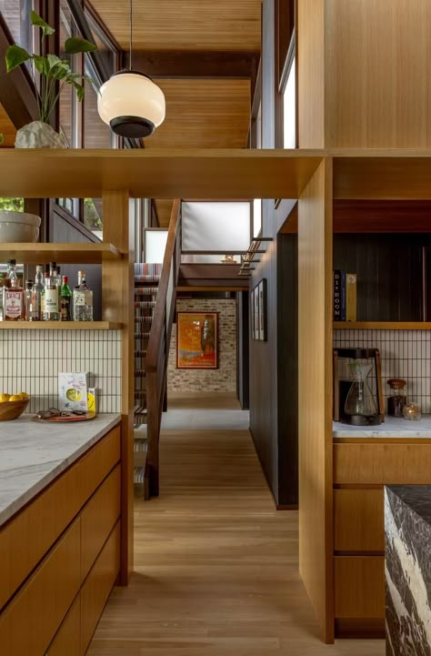 Before & After: After 70 Years, a Seattle Midcentury Finally Reaches Its Full Potential - Dwell Shed Architecture, Midcentury House, Seattle Homes, House Shed, Midcentury Home, Mid Century Modern House, Mid Century House, Casas De Ensueño, Dream Home Design