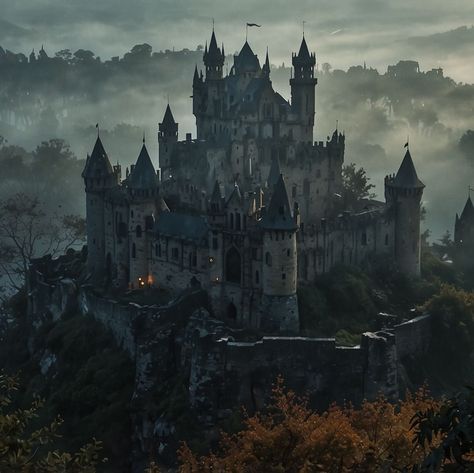 Welcome to a place where time stands still, dear listeners. Step inside this Gothic realm and let the echoes of history and the weight of forgotten stories wash over you. We’re glad to have you here to share in the haunting beauty of this journey. ✨ In a forgotten corner of the world, veiled by mist and towering trees, there stands an ancient castle—its walls crumbling yet proud, holding onto memories of a time long past. Legends say that this castle was once the heart of a powerful realm, w... Crumbling Castle, Dark Academia Music, Ancient Castle, Haunting Beauty, Time Stands Still, Gothic Castle, Broken Window, Time Stood Still, Dark Aesthetics