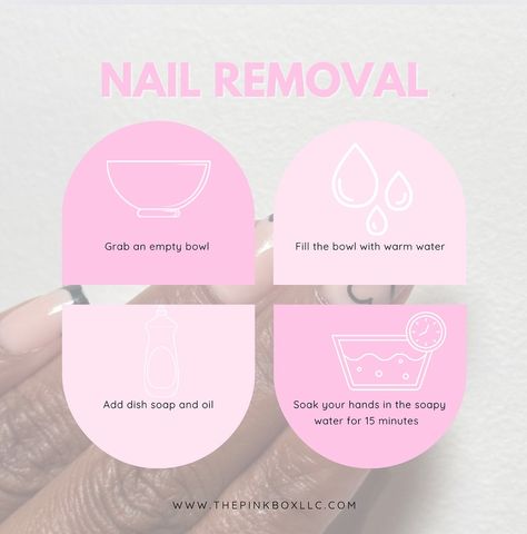 All sets are reusable ♻️. Follow these steps ⬆️ If you’re not properly removing your press on nails it can cause damage and pain to your natural nails and you won’t be able to reuse them. @officialpinkboxllc @officialpinkboxllc @officialpinkboxllc #pressonnailset #presson #pressonnailslovers #pressonnailsets Press Ons, Natural Nails, Press On Nails, Small Business, Nails, Quick Saves