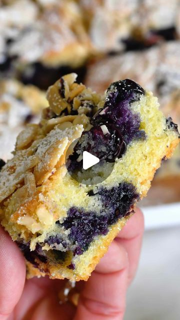 Almond Desserts, Coffee Cake Recipes Easy, Frosting Recipes Easy, Blueberry Cake Recipes, Blueberry Coffee Cake, Dairy Free Cake, Afternoon Tea Recipes, Almond Extract, Almond Flour Recipes