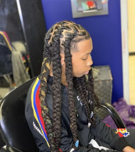 Long Dread Styles For Men, Braid Dreads Men, Men Dreads Styles, Dread Plats Men, Dreadlock Hairstyles For Men Long, Long Locs Hairstyles Men, Men Loc Styles Long, Ponytail Dreadlocks Hairstyles Men, Dreads Men Styles