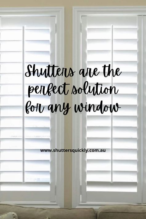 #shuttersquickly #windowshutters #blinds Interior Shutters For Windows, Window Shutters Inside, Inside Shutters, Shutters Inside, Shutters Interior, White Shutters, Interior Shutters, Update Your Home, Wood Shutters