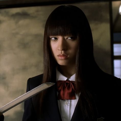 gogo yubari Yubari Gogo, Kill Bill Icons, Gogo Yubari Icon, Gogo Kill Bill, Kill Bill Characters, Kill Bill Gogo Yubari, Chiaki Kuriyama, Movie Core, Kill Bill Movie