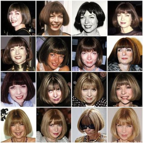 SHOULD YOU HAVE A SIGNATURE HAIRSTYLE? Anna Wintour Style, Hair Romance, Love Series, A Bob, Classic Hairstyles, Funky Hairstyles, Anna Wintour, A Signature, Girl Short Hair