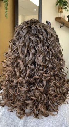 Ashy Brown Hair Curly, Curly Hair Brunette, Curls Ideas, Ashy Brown Hair, Ashy Brown, Super Curly Hair, Curly Perm, Curly Cuts, 2025 Goals