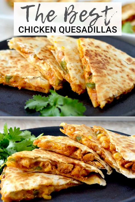 Veggies Quesadilla, Best Chicken Quesadilla Recipe, Best Chicken Quesadillas, Quesadilla Chicken, Sneaky Veggies, Chicken Quesadillas Recipe, Quesadilla Recipes Easy, Recipes Spaghetti, Chicken Quesadilla Recipe