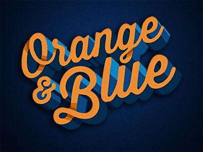 Orange and Blue by Fabio Perez | dribble.com Blue And Orange Aesthetic, Trendy Wallpaper Pattern, Orange Inspiration, Pinterest Board Covers, Danish Men, Florida Gator, Blue Inspiration, Orange Tones, Color Board