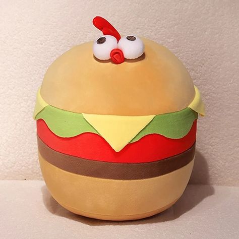 Add some fun to your child's toy collection with these adorable Funny Hamburger Chicken Stuffed Animal Cartoon Anime Character Plush Toys! These washable, 35cm/14 inch plushies are perfect for ages 3 and above and are great for birthdays or any occasion. Get the whole collection today! 🐓🍔 #stuffedanimals #plushies #toys #fun #birthdaygifts #kids https://ebay.us/4IwZLm Hamburger Chicken, Chicken Stuffed Animal, Cute Hamburger, Chicken Plush, Chicken Stuffed, Animal Cartoon, Family Birthdays, Clothes Crafts, A Novel