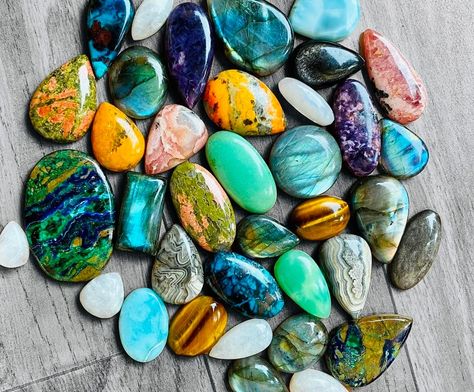 Aaanatural Mix Cabochon Mix Lot Cabochon Loose Gemstone - Etsy Girly Bracelets, Tree Agate, White Rainbow, Crystal Blue, Rock Collection, Cabochons Stones, Picture Jasper, Survival Skills, Rocks And Minerals