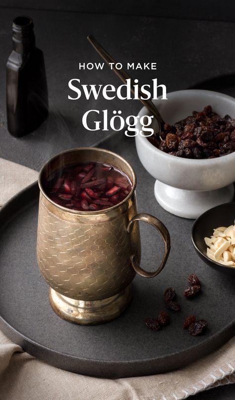 Swedish Glogg Recipe, Glogg Recipe Swedish, Swedish Glogg, Glogg Recipe, Yule Recipes, Mulled Wine Kit, Swedish Christmas Food, Nordic Inspiration, Yule Traditions