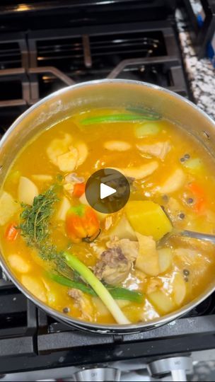 Jamaican Homes, Simple Chicken Soup, Jamaican Chicken Soup, Golden Soup, Yam Soup, Jamaican Chicken, Baking Measurements, Simple Chicken, Chicken Soup