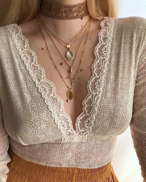 Underprotection on Instagram: “Fabienne bodystocking in recycled lace ♻️ regram @anidundo #ethicallingerie” Estilo Hippie, Jewelry Lookbook, Jewelry Inspo, Dream Jewelry, Mode Vintage, Pretty Jewellery, Style Outfits, Cute Jewelry, Aesthetic Clothes