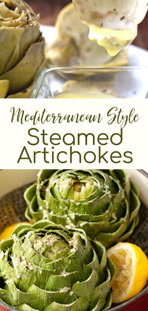 It’s artichoke season again, and I’ve already made these Mediterranean Style Steamed Artichokes twice. Whole 30 Artichoke Recipes, Fresh Artichokes Recipes, Whole Artichoke Recipes Baked, Mediterranean Artichoke Recipes, Whole Artichoke Recipes, Boiled Artichoke Recipes, Artichoke Recipes Steamed, Whole Artichoke Recipe, Easy Artichoke Recipes