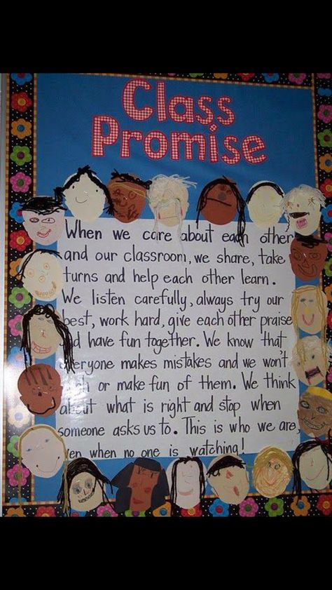 Class Promise, Planning School, Classroom Pictures, Jennifer Jones, Leader In Me, Classroom Behavior, Beginning Of The School Year, Classroom Rules, 1st Day Of School