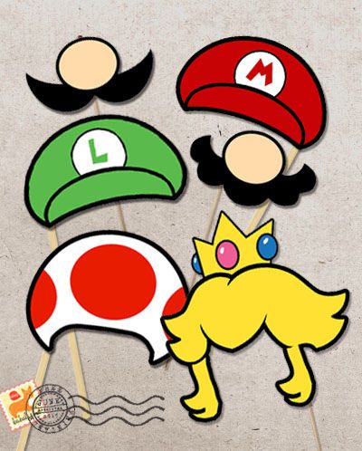 https://flic.kr/p/sZEqyX | babalisme super mario photo props Mario Photo Props, Super Mario Bros Party Ideas, Nintendo Party, Mario Y Luigi, Mario E Luigi, Diy Photo Booth Props, Super Mario Bros Party, Mario Bros Birthday, Mario Bros Party