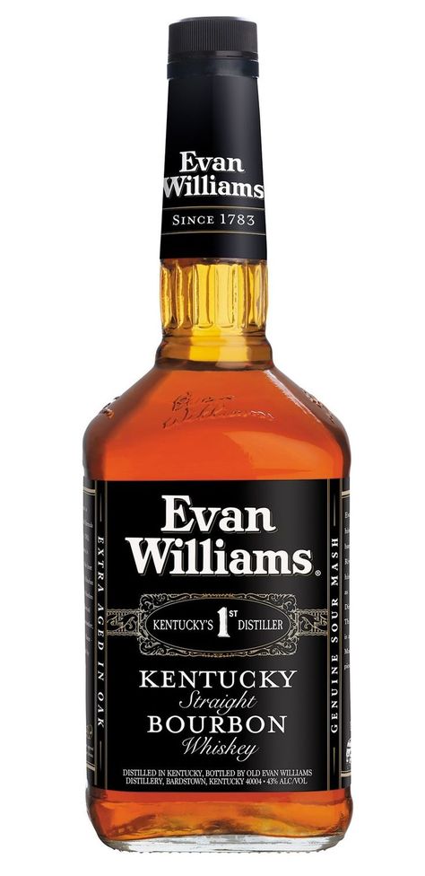 Evan Williams Bourbon Evan Williams Bourbon, Evan Williams, Kentucky Straight Bourbon Whiskey, Jack Daniels Whiskey Bottle, Bourbon Whiskey, Tequila, Whiskey Bottle, Bourbon, Whiskey