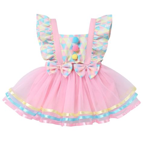 PRICES MAY VARY. ♛【Carnival Costume for Girls】Infants baby girls carnival costume Halloween costume circus dress up outfit for girl carnival costumes for kids deluxe circus costume girls, toddler clown costume girls tutu dresses. girls clowns costumes including Carnival Dress with or without Top Hat Headband accessories for circus theme birthday party outfit, You can never go wrong with a carnival costume on festival! The best gift for your kids in the upcoming circus theme party supplies and Ch Amazon Cake, Baby Girl First Birthday Outfit, Girl First Birthday Outfit, First Halloween Costumes, Circus Dress, Cake Smash Outfit Boy, Circus Outfits, Set Photo, Circus Costume