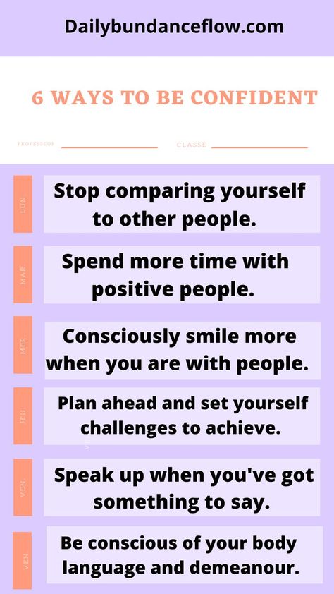 How to be more confident in yourself Hair Self Care, Affirmations Confidence, Confidence Affirmations, Be More Confident, Stop Comparing, Positive People, Self Confidence Tips, Confidence Tips, Comparing Yourself To Others