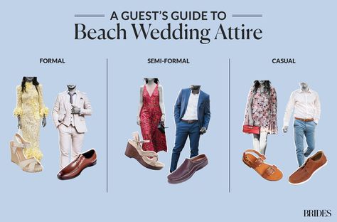 Wedding Attire For Guests, Casual Bride, Beach Wedding Attire, Mens Wedding Attire, Don't Know What To Wear, Seaside Wedding, Guest Attire, Wedding Attire Guest, Beach Weddings