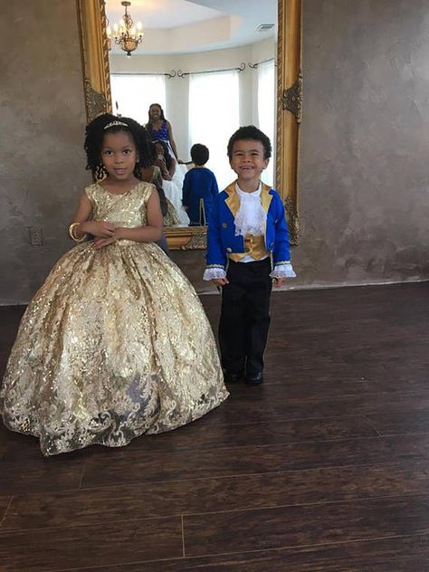 Turn your little beast into a handsome prince! Tuxedo Jacket with Tails fully lined with Gold Satin. Prince Tuxedo, Gaston Costume, Beauty And The Beast Wedding Dresses, Blue Tuxedo Jacket, Beauty And The Beast Quince, Beauty And The Beast Wedding Theme, Beauty And Beast Birthday, Beauty And Beast Wedding, Beauty And The Beast Costume