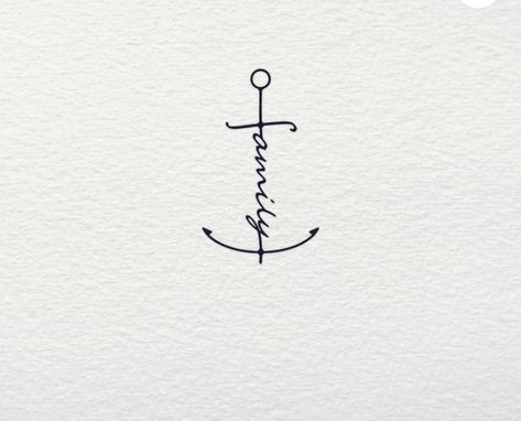 Boating Tattoo, Boat Anchor Tattoo, Anchor Tattoo Fine Line, Boat Tattoos, Fine Line Anchor Tattoo Design, Dainty Anchor Tattoo, Marine Symbol Tattoo, Feminine Nautical Tattoo, Anchor Tattoo With Name