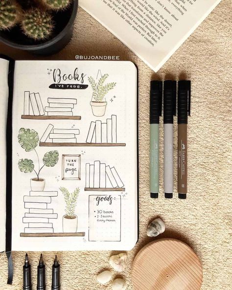 35 Creative Book and Reading trackers for your Bullet journal | My Inner Creative Natalie Andrewson, Bullet Journal Tracker Ideas, Notesbog Design, Meme Dark, Angel Meme, Spongebob Meme, Organizator Grafic, Roblox Meme, Penanda Buku