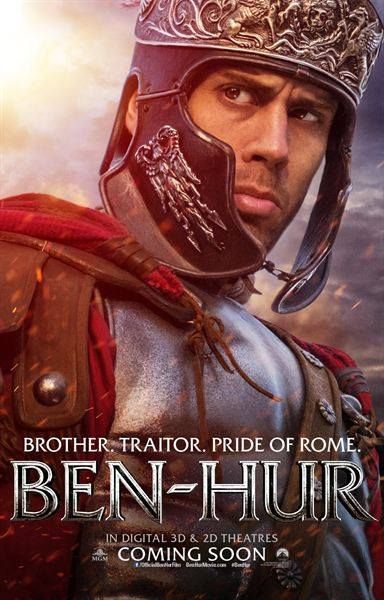 Ben Hur (25.08.2016) Ben Hur 2016, Ben Hur Movie, Jack Huston, Toby Kebbell, Theater Mom, Jesus Movie, New Movie Posters, Character Posters, Ben Hur