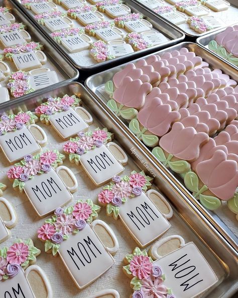 Mothersday Cookie Ideas, Mother’s Day Cookies Easy, Simple Mother’s Day Cookies, Mom Cookies Decorated, Mother’s Day Treats Idea, Mothers Day Cookies Ideas, Cookies For Mothers Day, Mother’s Day Cookies Decorated, Mother’s Day Sugar Cookies