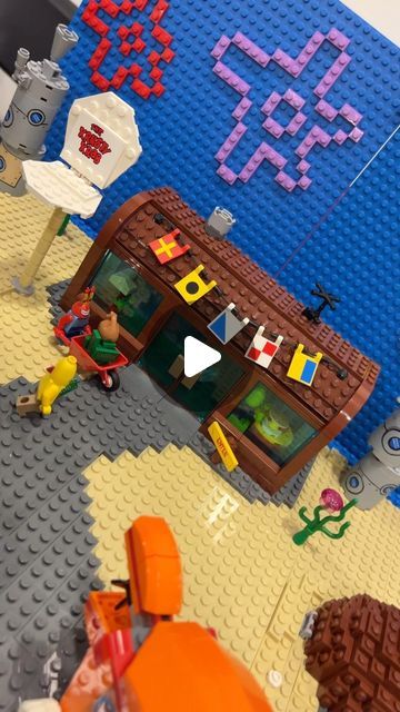 MiniSuperHeroesToday: LEGO Fan on Instagram: "Phenomenal Lego SpongeBob Bikini Bottom Custom Build! 🌊 Built by the incredibly Vitaliy Winfield at #BrickFairVA Let me know your favorite part(s) of this build! . . . . #spongebob #spongebobandpatrick #spongebobmemes #spongebobsquarepants #patrickstar #squidward #mrkrabs #sandycheeks #lego #legomoc #legocustom #customlego #brickfair #nickelodeon" Lego Spongebob, Sandy Cheeks, Mr Krabs, Lego Figures, Patrick Star, Spongebob Memes, Custom Lego, Lego Moc, Spongebob Squarepants