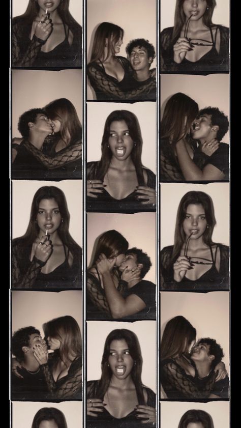 Instagram boothbybryant photo booth couple picture ideas hot couple poses aesthetic Couple Modeling Photoshoot, Photo Strip Couple, Diy Photo Strip, Photo Both Couples, Couples Photo Booth Pictures, Photo Booth Ideas Couple, Couples Photobooth Pictures, Photo Booth Pictures Strip, Couple Photobooth Ideas