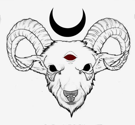 Ram Tattoo, Ram Skull, Ram Head, Canvas Ideas, Neck Tattoo, Simple Tattoos, Skull Tattoo, Tatting, Ram