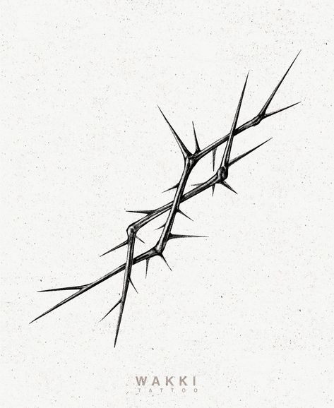 Thorn Tattoo, Backpiece Tattoo, Wrist Tattoo Ideas, Nouveau Tattoo, Wrap Tattoo, Branch Tattoo, Blackout Tattoo, Tattoo Inspiration Men, Handpoke Tattoo