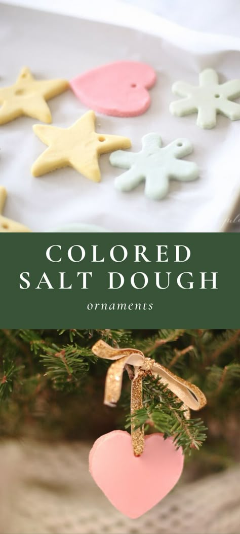 Salt Dough Christmas Ornaments, Salt Dough Crafts, Salt Dough Recipe, Cinnamon Ornaments, Dough Ideas, Julie Blanner, Salt Dough Ornaments, Dough Ornaments, Christmas Crafts For Adults