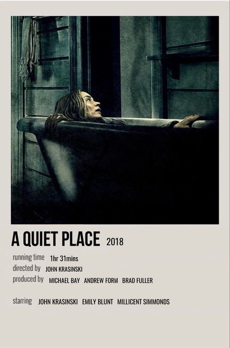 A Quite Place Movie Poster, Quite Place Movie Poster, The Quiet Place Movie Poster, Polaroid Movie Poster Horror, Horror Movie Posters Polaroid, Horror Polaroid Poster, Missing Movie Poster, Horror Movie Polaroid Poster, Horror Movie Aesthetic Wallpaper Iphone