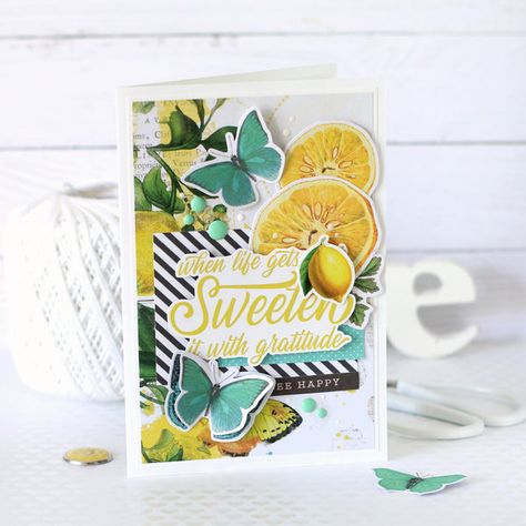 Baking Spirits Bright, Lemon Twist, Simple Scrapbook, Sweet Moments, Simple Stories, Card Kits, Some Cards, Teal Color, Card Layout