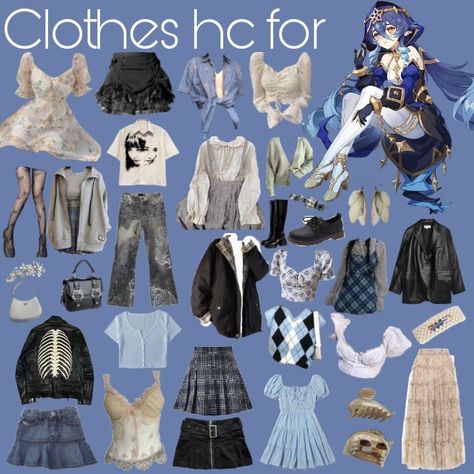 Layla Genshin Impact Outfit, Yoimiya Inspired Outfit, Ena Shinonome Inspired Outfits, Layla Modern Au Genshin, Ichiko Aoba Inspired Outfit, Genshin Outfits Ideas, Genshin Clothing Hcs, Genshin Casual Cosplay, Clothing Hcs For Genshin Characters