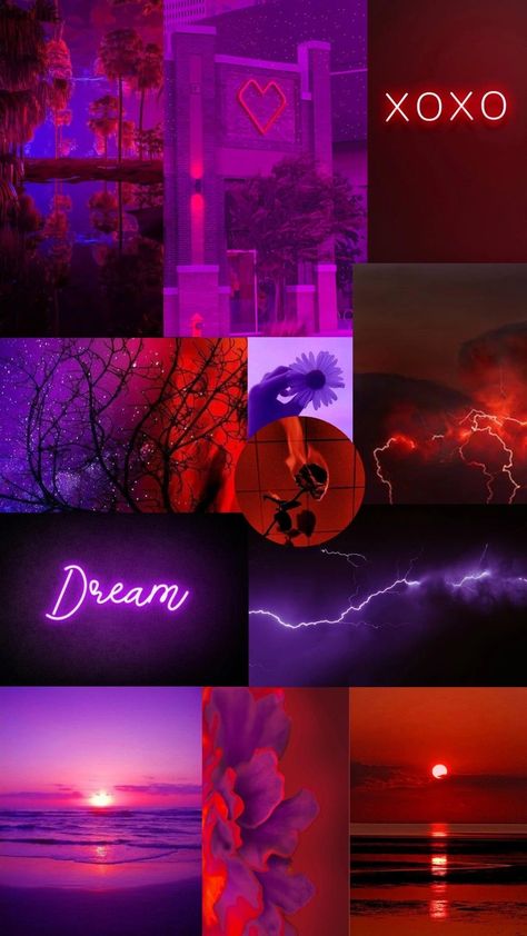 Lavender And Red Aesthetic, Blue Purple Pink Red Aesthetic, Blue Red Purple Aesthetic, Purple And Red Wallpaper Aesthetic, Red Purple Aesthetic Wallpaper, Red Blue Purple Aesthetic, Dark Purple And Red Aesthetic, Red And Purple Aesthetic Wallpaper, Red Violet Aesthetic