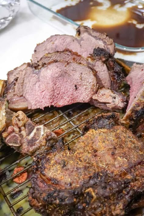 ribeye roast recipe Ribeye Steak Roast Recipes, Cooking A Ribeye Roast, Ribeye Roast Bone In, Ribeye Roast Smoker Recipes, Whole Ribeye Roast Recipes, Smoked Rib Eye Roast Recipe, Instant Pot Ribeye Roast, Boneless Rib Eye Roast Recipe Ovens, Bone In Ribeye Roast Recipes