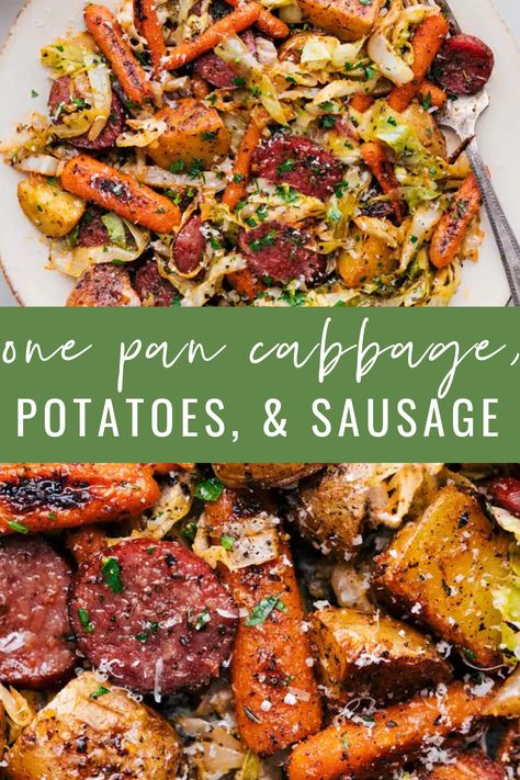 Cabbage Potatoes And Sausage, Cabbage Sausage Potato, Creamy Dijon Sauce, Cabbage And Smoked Sausage, Potatoes And Sausage, Cabbage Potatoes, Kielbasa And Potatoes, Creamy Dijon, Dijon Sauce