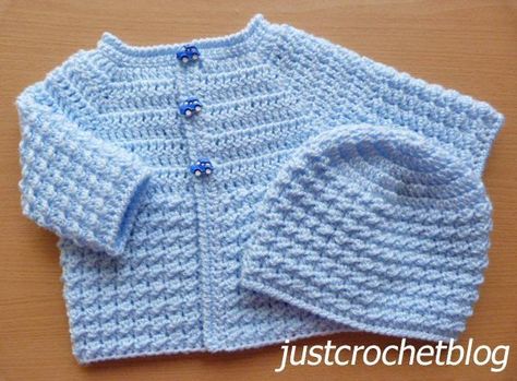 Crochet Baby Cardigan Free Pattern, Crochet Baby Clothes Boy, Boys Clothes Patterns, Crochet Baby Sweater Pattern, Knitting Patterns Boys, Crochet Baby Jacket, Crochet Baby Sweaters, Baby Cardigan Pattern, Baby Boy Sweater