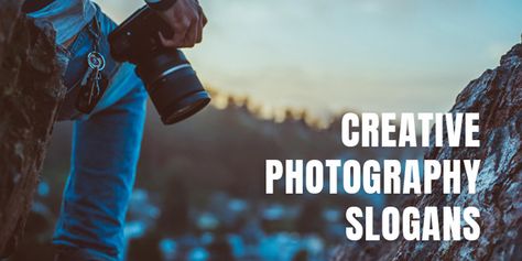 Want to make your image captions unique and interesting? Here is an article listing some of the best photography slogans you can use with your masterful clicks.

#photography #slogans #businessslogans #slogansname #photographyslogans #slogansideas #branding #smallbusinesses #logopoppin Slogan Ideas Creative Quotes, Creative Photography Logo Ideas, Photography Taglines, Slogan Ideas Creative, Photography Slogans, Tagline Examples, Tagline Ideas, Catchy Taglines, Slogan Generator