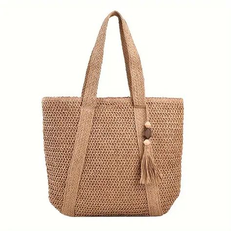 Faux Fur Bag, Bohemian Bags, Wicker Bags, Woven Handbags, Fur Bag, Straw Tote Bag, Straw Handbags, Pearl Bag, Travel Bags For Women