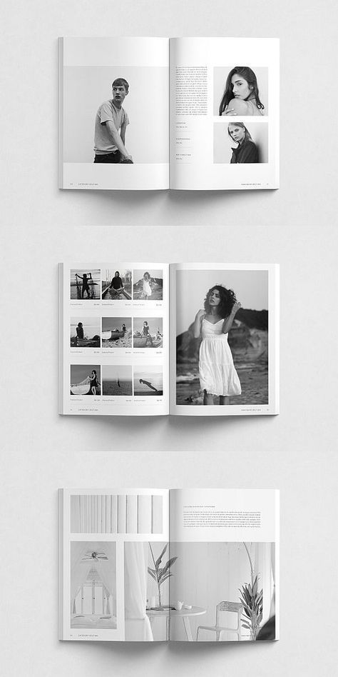 Layout Editorial, Lookbook Template, Cv Inspiration, Photobook Layout, Photobook Design, Lookbook Design, 포트폴리오 레이아웃, Page Layout Design, Buch Design