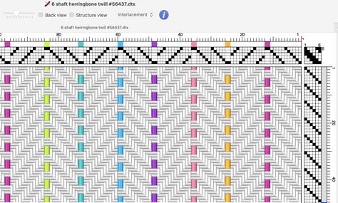 Thrums: Herringbone towels 2 ....Why?... because they're fun 🎉 Herringbone Weaving Draft, Handwoven Towels, Yarn Winding, Weaving Patterns Loom, Rigid Heddle Weaving Patterns, Weaving Patterns Design, Weaving Loom Diy, Towel Weaving, Rigid Heddle Weaving