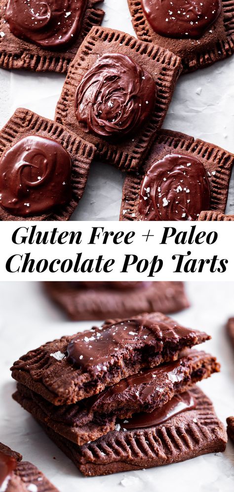 Clean Cookies, Chocolate Pop Tarts, Hu Chocolate, Homemade Chocolate Fudge, Fudge Pops, Poptart Recipe, Dark Chocolate Fudge, Chocolate Pops, Paleo Baking