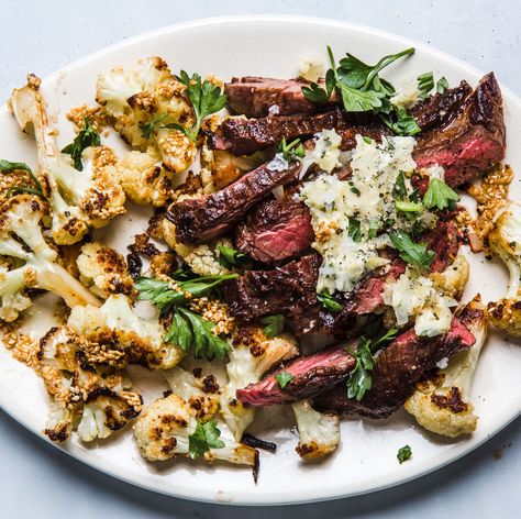 Sesame Cauliflower, Fall Grilling, Cauliflower Recipes Healthy, Skirt Steak Recipes, Healthy Christmas Recipes, Preserved Lemon, Grilled Meat Recipes, Grilled Steak Recipes, Preserved Lemons