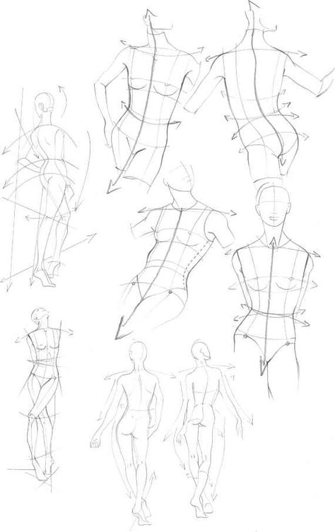 Gesture Practice, Figure Drawing Female, Figure Drawing Tutorial, Poses Female, Male Figure Drawing, Drawing Female, Poses Drawing, Body Sketches, Human Figure Drawing