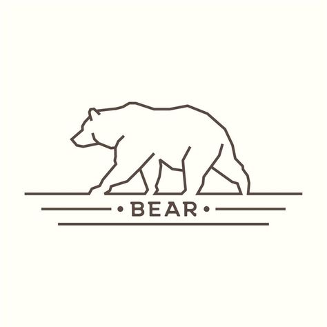 🐻🖊️ Add a roar of creativity to your projects with this enchanting Bear Line Drawing vector! It's perfect for nature-inspired designs or wildlife themes. 🌲🌟 Click the image, download it for FREE, and let your ideas stand tall. Let's explore the wild side of design, shall we? 🚀👇🐻🎨 Bear Drawing Tattoo, Simple Bear Drawing, Bear Line Drawing, Bear Line Art, Bear Outline, Line Doodles, Bear Vector, Bear Tattoos, Bear Drawing