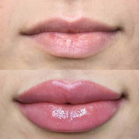 Explore the best lip blushing before and after pictures. See examples of various lip tattoo techniques and the great results that can be achieved. #liptattoo #lipblush #lipblushing #lipblushtattoo #permanentlipstick #permanentlips #permanentmakeup #permanentmakeuplips #permanentmakeupforlips #lipblushbeforeafter #lipblushbeforeandaftre #liptattoobeforeafter #liptattoobeforeandafter #pmuhub Lip Color Tattoo, Lip Permanent Makeup, Lip Blushing, Permanente Make-up, Lips Inspiration, Botox Lips, Tattoos Cool, Permanent Lipstick, Tattoo Techniques