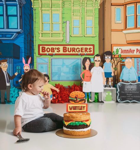 Bobs Burger Birthday Party Ideas, Bobs Burgers Birthday Party, Bobs Burgers Party, Bobs Burgers Birthday, Random Vibes, Bday Themes, Bobs Burger, Burger Party, Bobs Burgers